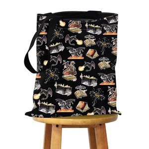 4Th Wing Series Tote Bag Dragon Rider Fan Gift W College Shoulder O_O